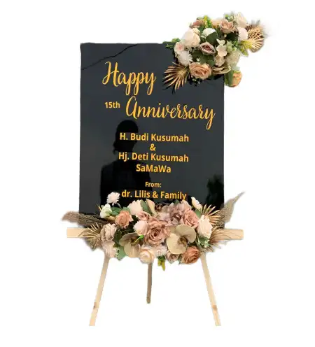 Papan Bunga Akrilik Badran